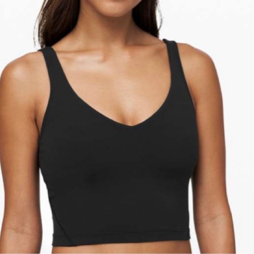 EUC Black Lululemon Align Tank